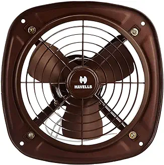 1. Havells Ventil Air DSP 300mm Exhaust Fan| Cut Out Size: Ø12.8| Watt: 50| RPM: 1350| Air Delivery: 900| Suitable for Kitchen, Bathroom, and Office| Warranty: 2 Years (Choco Brown)