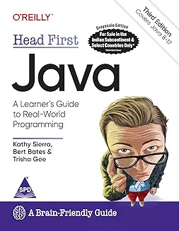 5. Head First Java: A Brain-Friendly Guide, Third Edition (Grayscale Indian Edition)