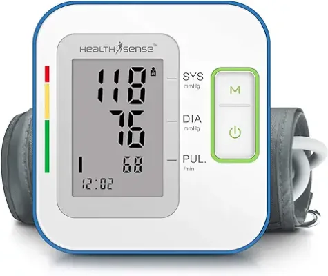 3. HealthSense BP Machine Digital For Home Monitor