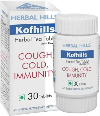 10. Herbal Hills cough tablet Kofhills 30 Tablets for Cough & Cold