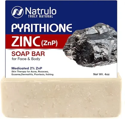 15. Herblov Pyrithione Zinc Soap Bar for Face & Body, 4oz