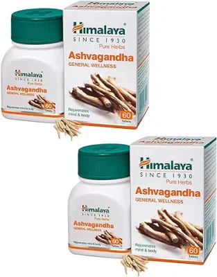 2. Himalaya Ashvagandha - General Wellness Tablets, 60 Tablets - Pack Of 2