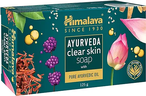 8. Himalaya Ayurveda Clear Skin Soap India, 125 g