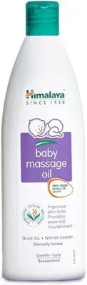 7. Himalaya Baby Massage Oil (200ml, White)