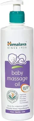 2. Himalaya Face Body Oil Baby Massage Oil For All Skin Types (500 ML)