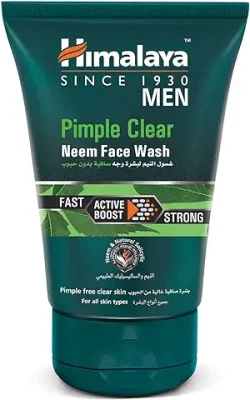 9. Himalaya Men Pimple Clear Neem Face Wash, 100ml