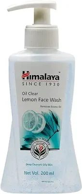 8. Himalaya Oil Clear Lemon Face Wash, 200ml