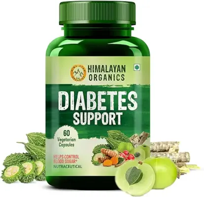 9. Himalayan Organics Diabetes Support Supplement