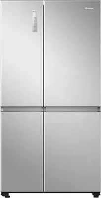 12. Hisense 688 L WI-FI Enabled Inverter Frost-Free Side-By-Side Door Inverter Refrigerator (RS688N4SSVWI, Stainless Steel Finish with Inverter Compressor)