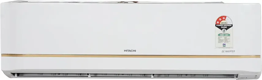6. Hitachi 1.5 Ton 3 Star Shizen 3100S HP Hot and Cold Expandable Inverter Split AC -(Copper, Dust Filter,2023 Model, RSQG318HGXA,White)