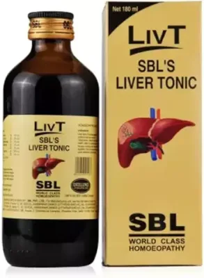 12. Homeopathy Liver LivT Tonic (180ml) - SBL LivT