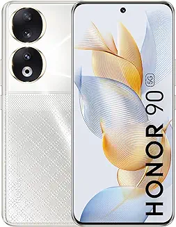 6. HONOR 90 (Diamond Silver, 8GB + 256GB) | India's First Eye Risk-Free Display | 200MP Main & 50MP Selfie Camera | Segment First Quad-Curved AMOLED Screen | Without Charger