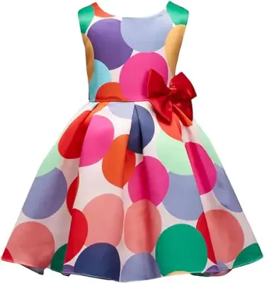 15. Hopscotch Girls Party Dress