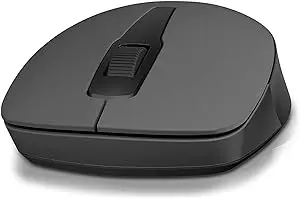 15. HP 150 Wireless Mouse,1600 DPI, 10 m Range, 2.4 GHz USB dongle for Instant connectivity, Ambidextrous, Ergonomic Design, Rubber Grip for All Day Comfort, 12 Month Battery, 3 Years Warranty
