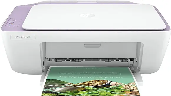 6. HP Deskjet 2331 Colour Printer, Scanner and Copier for Home/Small Office, Compact Size, Reliable, Easy Set