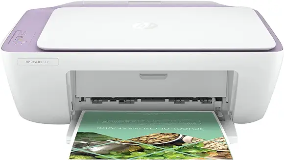 8. HP Deskjet 2331 Colour Printer, Scanner and Copier for Home/Small Office, Compact Size, Reliable, Easy Set