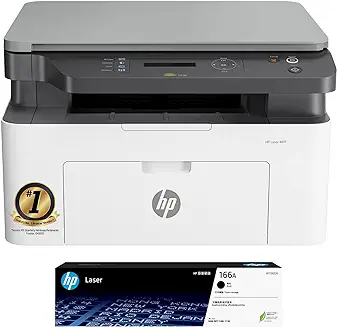4. HP Laser MFP 1188w, Wireless, Print, Copy, Scan, Ethernet, Hi-Speed USB 2.0, Up to 21 ppm, 150-sheet input tray, 100-sheet output tray, 10,000-page duty cycle, 1-year warranty, Black and White, 715A3A