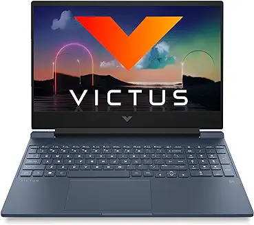 HP Victus Gaming Laptop, AMD Ryzen 5 5600H, AMD Radeon RX 6500M Graphics, 15.6-inch (39.6 cm), FHD, IPS, 144Hz, 9 ms Response time, 16GB DDR4, 512GB SSD, Backlit KB (Win 11, Blue, 2.29 kg), fb0134AX