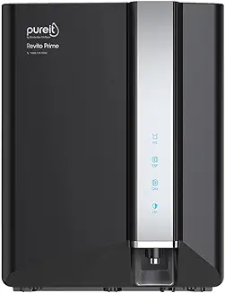13. HUL Pureit Revito Prime Mineral RO+MF+UV in-Tank 7 stage 8L Water purifier with DURAViva technology (Black)