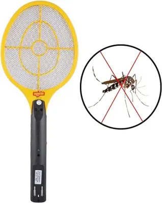 Hunter Mosquito Resistant Bat/Rechargeable Mosquito Swatter Bat/ISO 9001 Certified Zapper Racket (Pack of 01)