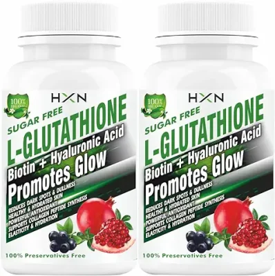 1. HXN Glutathione Tablets 1000mg For Skin Whitening L-Glutathione