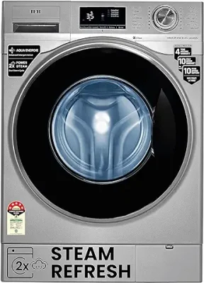 12. IFB 8 Kg 5 Star AI Powered Fully Automatic Front Load Washing Machine Steam Refresh (SENATOR WSS 8014, Silver, In-built Heater, 4 years Comprehensive Warranty)