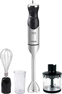 2. INALSA Hand Blender 1200W with Heavy Duty 100% Copper Motor
