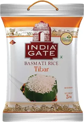 7. India Gate Basmati Rice Tibar (5kg)