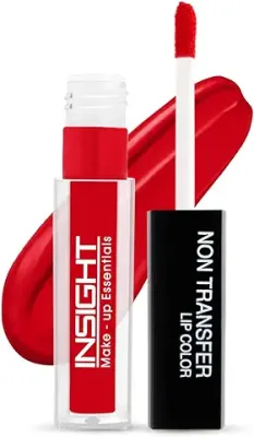 10. Insight Non Transfer Lip Color, Matte Finish, 4ml (06 Angel Red)