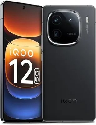 6. iQOO 12 5G (Alpha, 12GB RAM, 256GB Storage) |India's 1st Snapdragon® 8 Gen 3 Mobile Platform | India's only Flagship with 50MP + 50MP + 64MP Camera