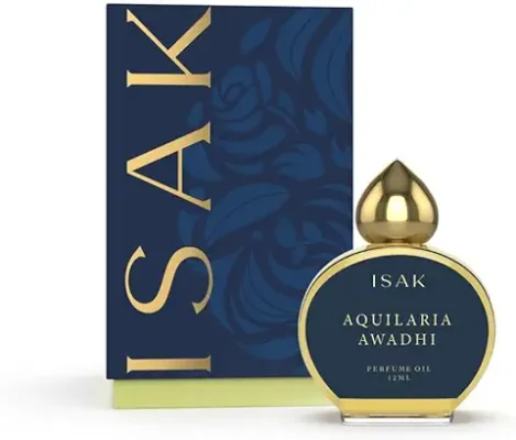5. ISAK Aquilaria Awadhi Oudh Attar Perfume for Men Long Lasting 12ml