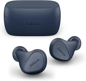 13. Jabra Elite 3 in Ear Bluetooth Truly Wireless in Ear Earbuds with mic, Noise Isolating for Clear Calls, with Fast Charging & Up to 28Hrs, Rich Bass, Customizable Sound, Mono Mode-Navy