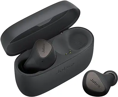 9. Jabra Elite 4 Wireless Earbuds,Active Noise Cancelling,Comfortable Bluetooth Earphones with Spotify Tap Playback,Google Fast Pair,Microsoft Swift Pair&Dual Pairing-Dark Grey,in-Ear