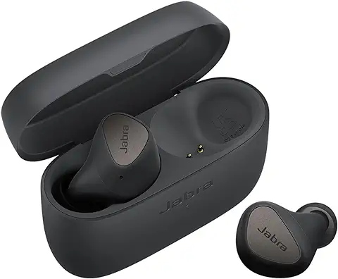 10. Jabra Elite 4 Wireless Earbuds,Active Noise Cancelling,Comfortable Bluetooth Earphones with Spotify Tap Playback,Google Fast Pair,Microsoft Swift Pair&Dual Pairing-Dark Grey,in-Ear