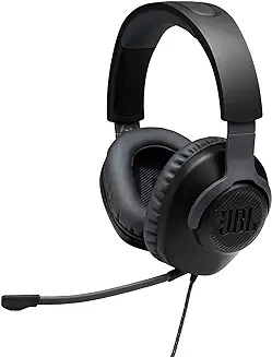 6. JBL Quantum 100 Wired Over Ear Gaming Headphones