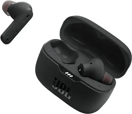 3. JBL Tune 235NC in Ear Wireless ANC Earbuds (TWS), Massive 40Hrs Playtime with Speed Charge, Customizable Bass with Headphones App, 4 Mics for Perfect Calls, Google Fast Pair, Bluetooth 5.2 (Black)