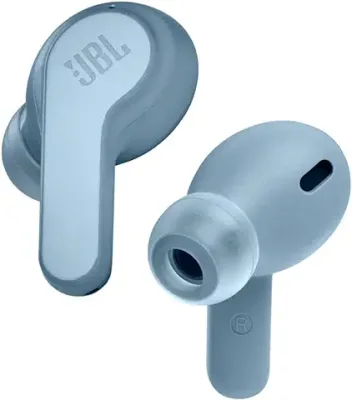 9. JBL Wave 200 in Ear TWS Earbuds with Mic, 20 Hours Playtime, Deep Bass Sound, Dual Connect Technology, Quick Charge,Comfort Fit Ergonomic Design, Voice Assistant Support for Mobiles (Blue)