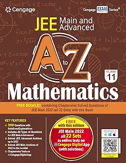 2. JEE Main and Advanced A to Z Mathematics - Class 11 (Book + Booklet) with Free Online Assessments and Digital Content 2023