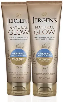 15. Jergens Natural Glow +FIRMING Self Tanner Body Lotion