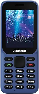 5. JioBharat B1 4G Keypad Phone with JioCinema, JioSaavn, JioPay (UPI), 2.4 Inch Big Display, Powerful 2000mAh Battery, Digital Camera | Blue | Locked for JioNetwork