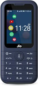 11. JioPhone Prima 4G Keypad Phone with Premium Design, YouTube, Whatsapp, JioTV, JioCinema, JioSaavn, JioPay(UPI), Video Calling, LED Torch, Digital Cameras | Blue | Locked for JioNetwork