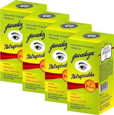 13. Jiwadaya Netraprabha Plus Ayurvedic Herbal Eye Drops for Dry Eyes