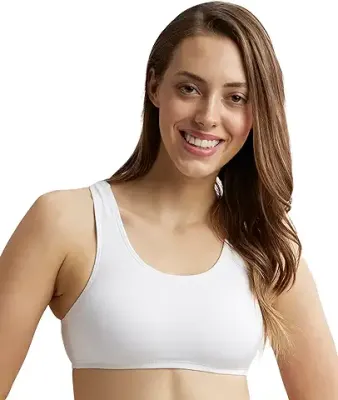 AI fashion clothing design  Razor back sports bra with cinching in the  front to adjust the band woman