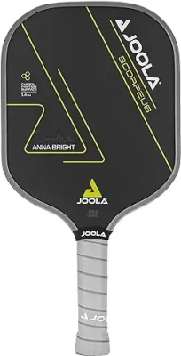 15. JOOLA Anna Bright Scorpeus Pickleball Paddle w/Charged Surface Technology for Increased Power & Feel - Fully Encased Carbon Fiber Pickleball Paddle w/Larger Sweet Spot - USAPA Approved. 14mm