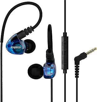 8. Joysico Wired Over Ear Earbuds for Kids Women Small Ears
