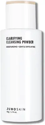 14. JUNO & Co. Exfoliating Face Wash, 10 Ingredients Facial Clarifying Cleansing Powder with Hyaluronic Acid for Extra Hydration 50g / 1.76oz