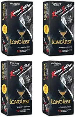 5. Kama Sutra Long-Lasting Climax Delaying Condoms 12s (4x12)