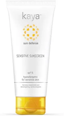 5. Kaya Clinic Sensitive Sunscreen Cream 75ml
