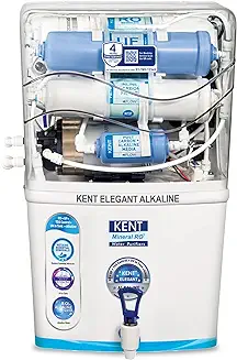10. KENT Elegant Alkaline RO Water Purifier