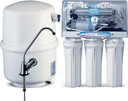 6. KENT Excel Plus RO Water Purifier | 4 Years Free Service | Multiple Purification Process |RO + UV + UF + TDS Control | 7L Hydrostatic Tank | 15 LPH Flow | Under the Counter | White